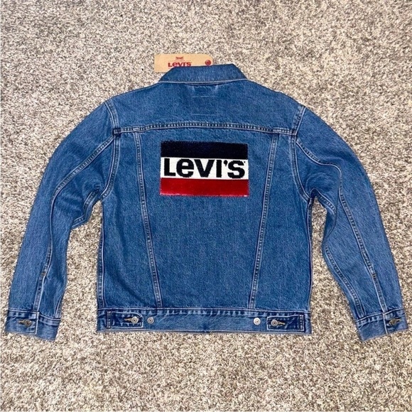 LEVIS DENIM JACKET S NWT - Picture 6 of 8